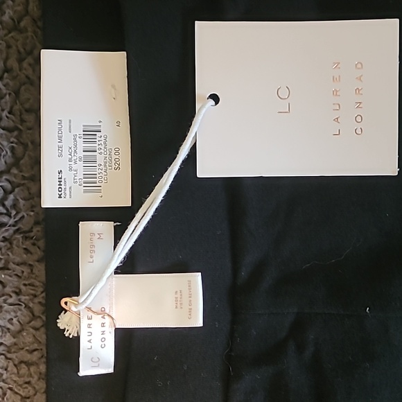 LC Lauren Conrad Black Leggings - Picture 5 of 8